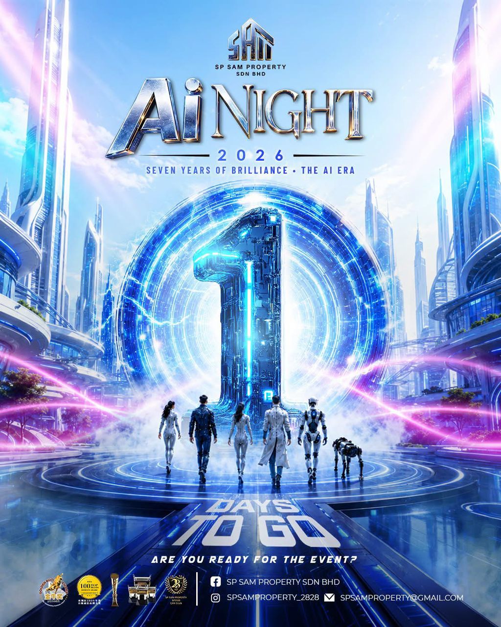 ONLY 1 DAYS LEFT UNTIL SP SAM AI NIGHT 2026!